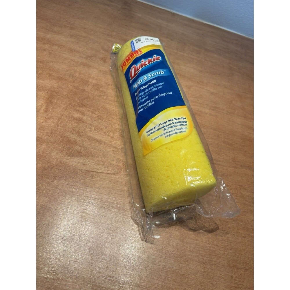 Quickie JUMBO Mop & Scrub Roller Mop Sponge Refill TYPE P Fits 055/055B Sealed